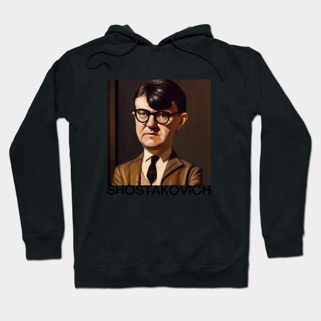 SHOSTAKOVICH Hoodie by Cryptilian